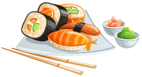 cartoon sushi|sushi images clip art.